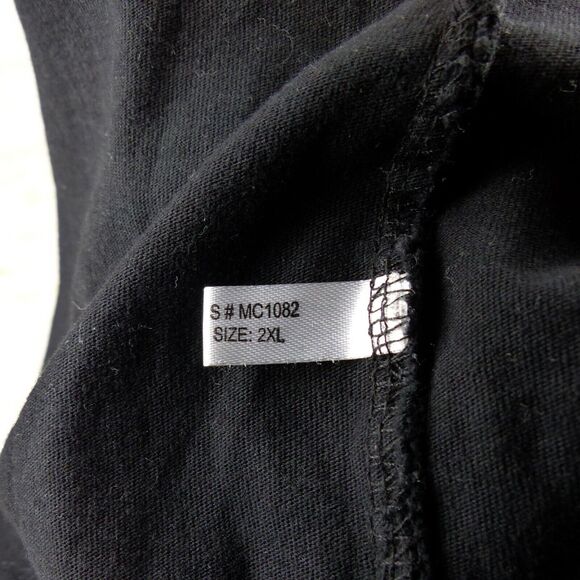 Got More Tattoos Than I Do Friends Shirt Mens 2XL Black Graphic Funny Biker Goth - Picture 9 of 10